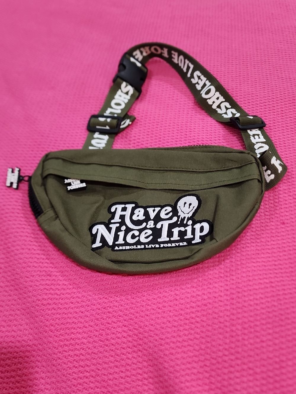 NWOT ALF "Have A Nice Trip" Waist Pack with Adjustable Strap